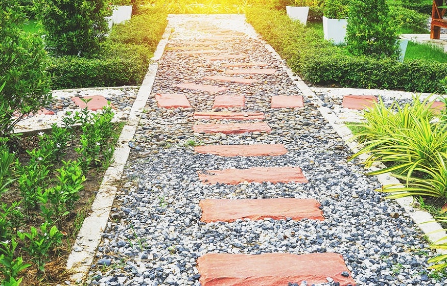 Paved Stone Pathway