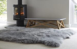 sheepskin rug