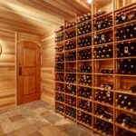 traditional wood wine cellars