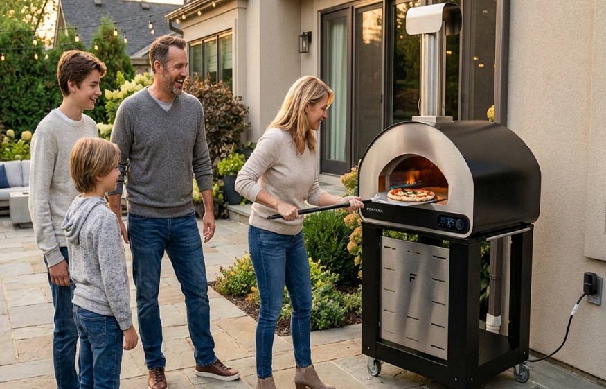 Volta smart outdoor oven